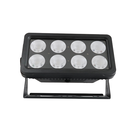 Outdoor IP65 Waterproof 8x50W LED City Color Projector Light (RGBW / Warm+Cool / White)