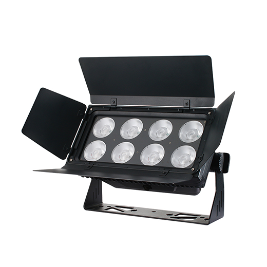 Outdoor IP65 Waterproof 8x50W LED City Color Projector Light (RGBW / Warm+Cool / White)