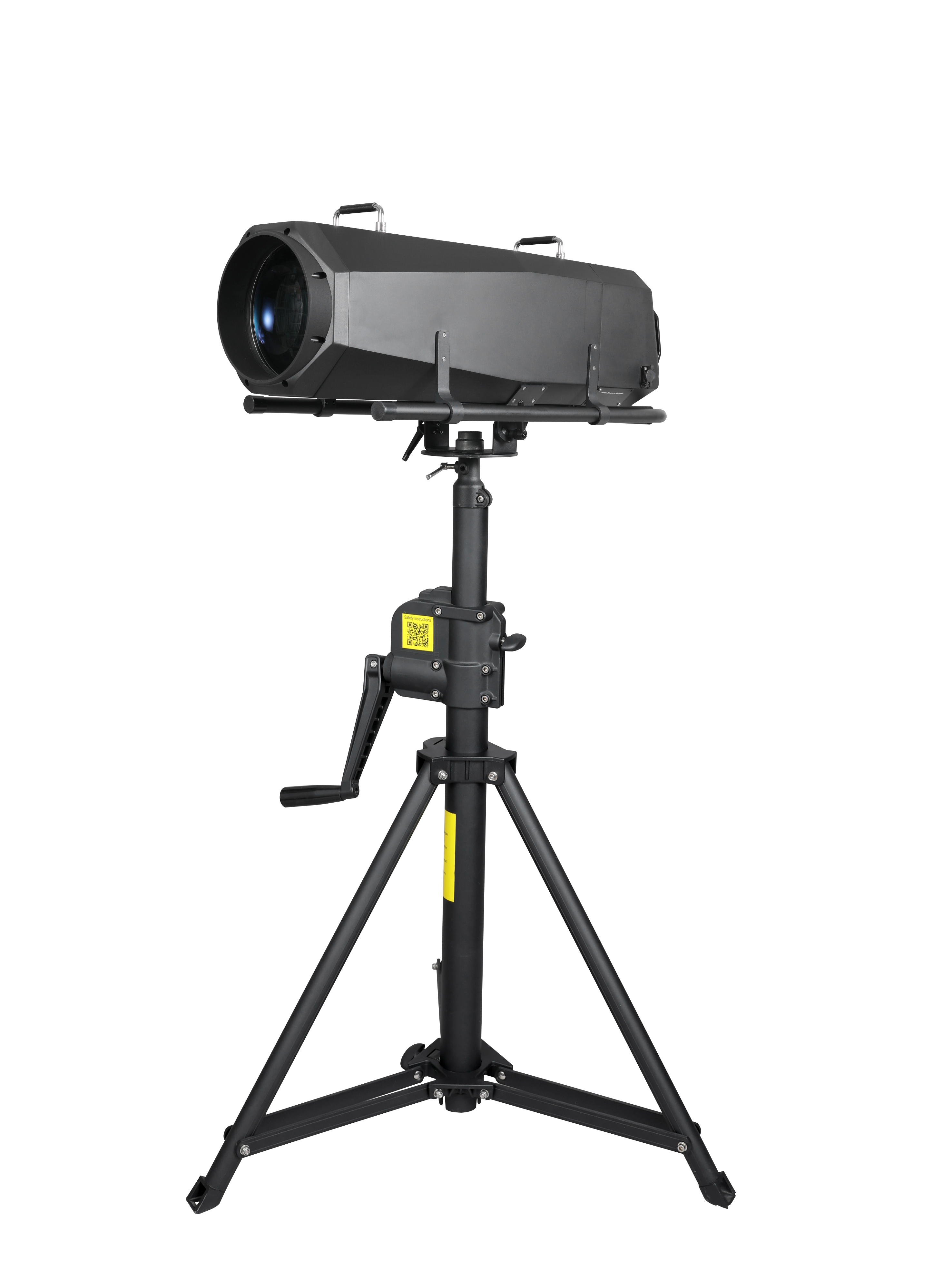 Outdoor IP Waterproof 1200w LED Follow Spot Light with stand and flightcase