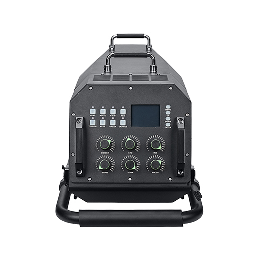 Outdoor IP Waterproof 1200w LED Follow Spot Light with stand and flightcase