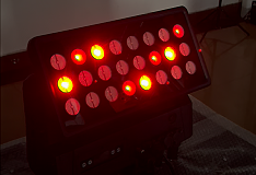 IP65 waterproof LED moving head flood light RGBW