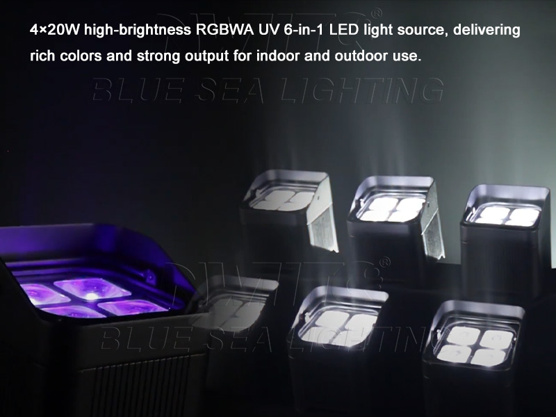 Battery Powered Wireless LED Uplight