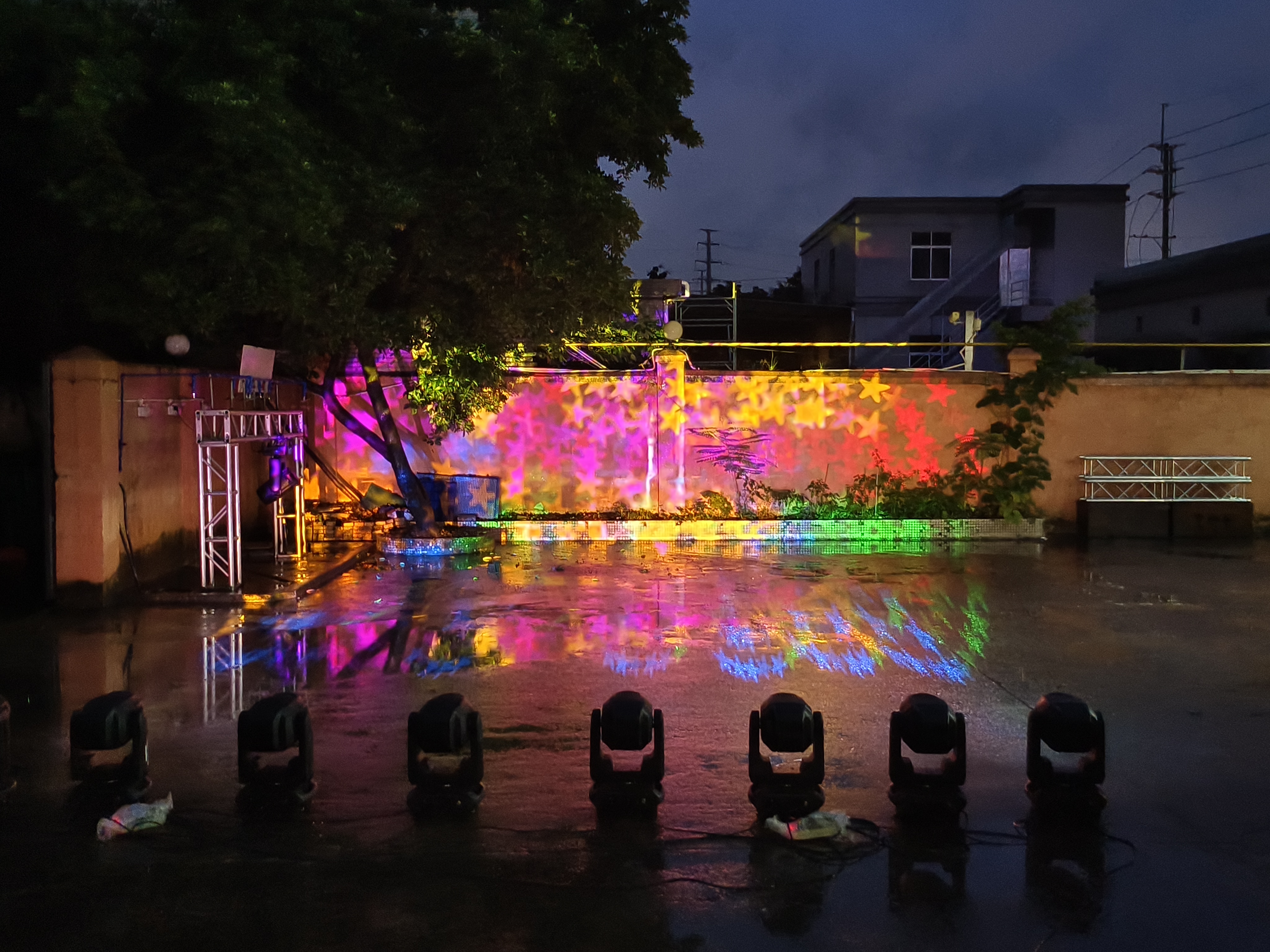 IP 250W 3in1 Hybrid LED Moving Head Light for outdoor performances