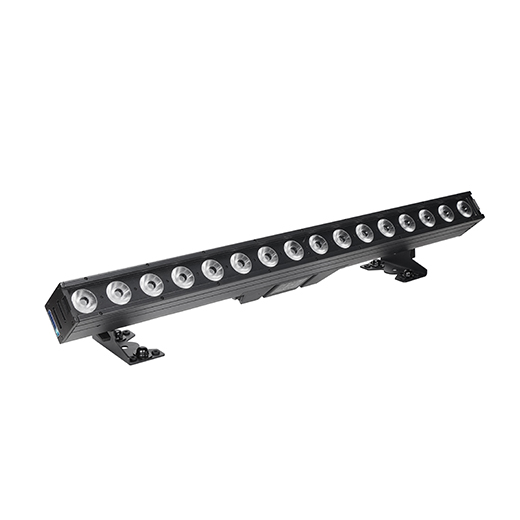 Outdoor Waterproof Wireless Battery Powered 16×15W RGBA 4-in-1 LED Wall Washer Light with BMS Battery Management System