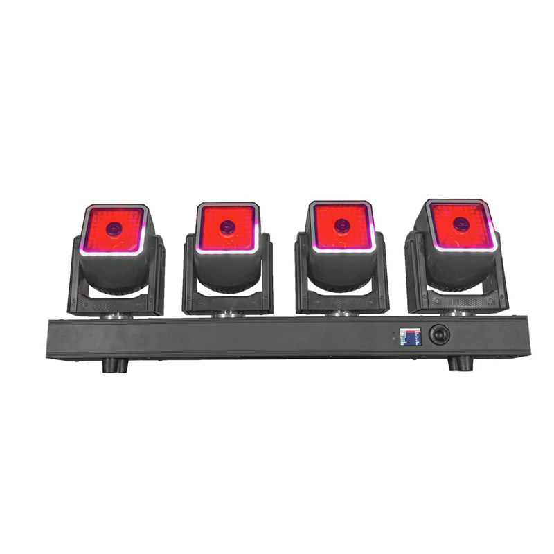 Pixel 4×60W / 6×60W Pan Tilt Double Infinitely TORNADO LED Bar Moving Head Light