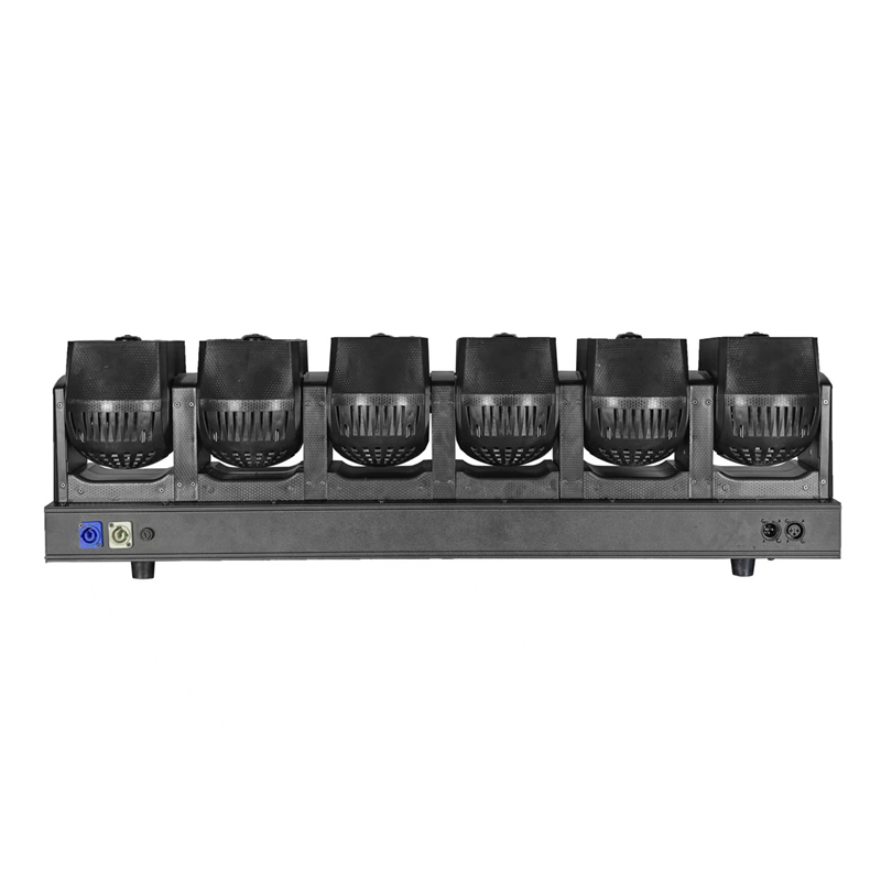 Pixel 4×60W / 6×60W Pan Tilt Double Infinitely TORNADO LED Bar Moving Head Light