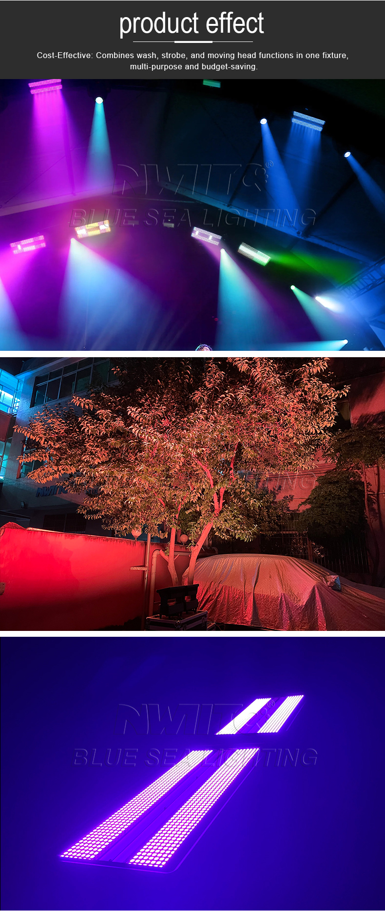 50000-Hour LED Stage Light