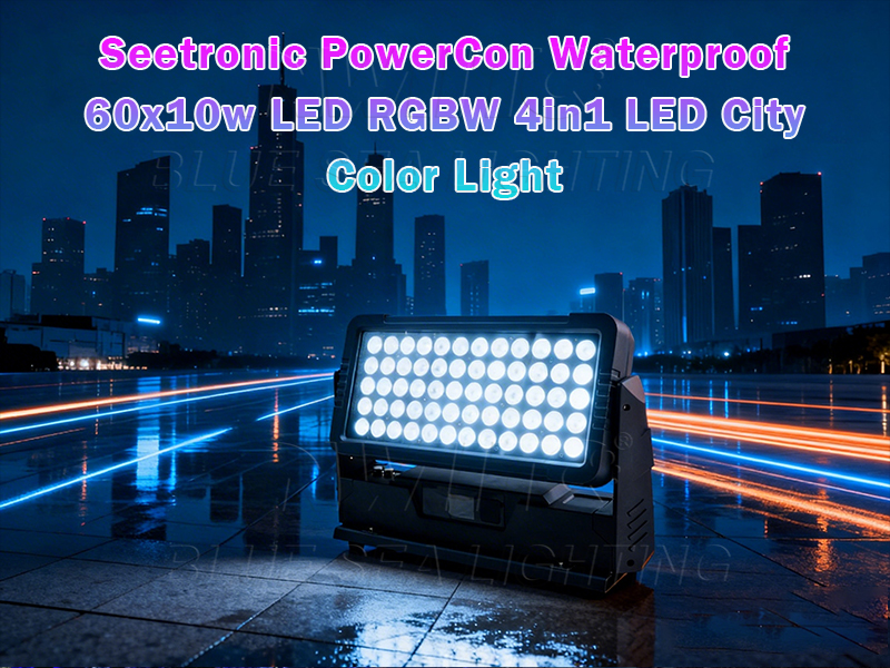 Waterproof 60x10W RGBW LED City Color Light
