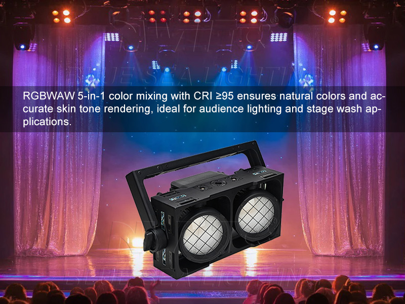 IP65 Outdoor COB RGBAW Audience Light