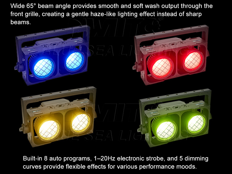 65 Degree Beam COB Audience Light