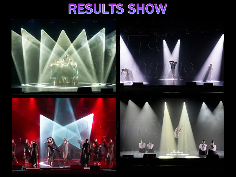 Stage Hybrid Beam Spot Wash Light