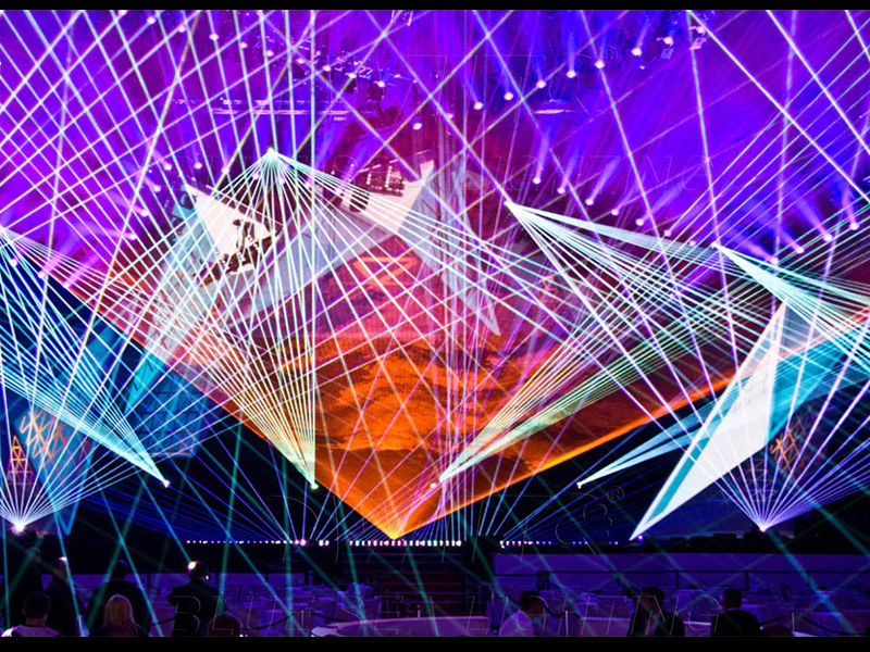 50K Scanner RGB Animation Laser