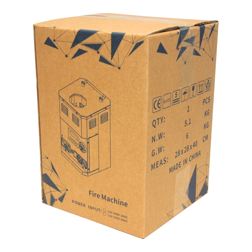 Waterproof 33W Single Head Flame Machine