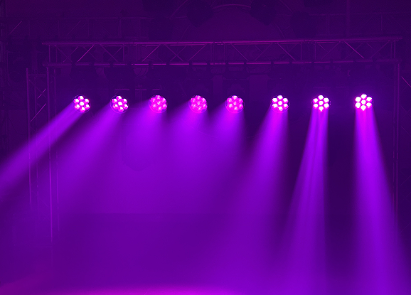 7×60W Bee-Eye Rotating Zoom LED Moving Head Ring Light