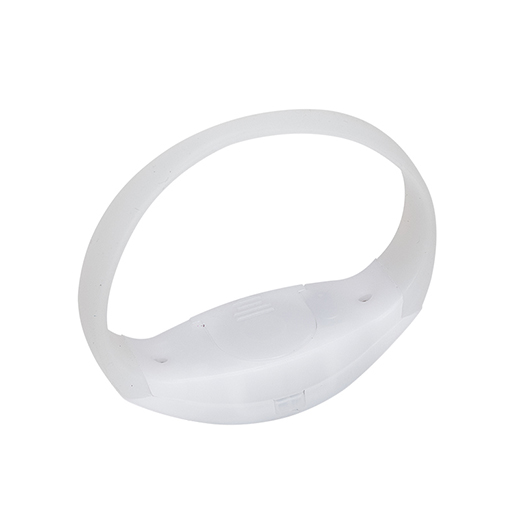Wireless Rechargeable LED Cheer Bracelet with Light-Up Effects