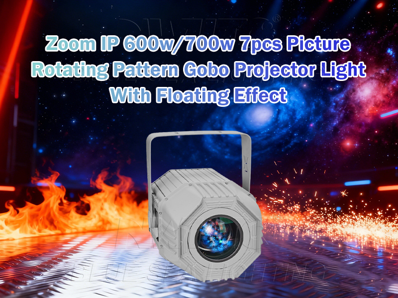 Zoom IP66 600W 700W Gobo Projector Light