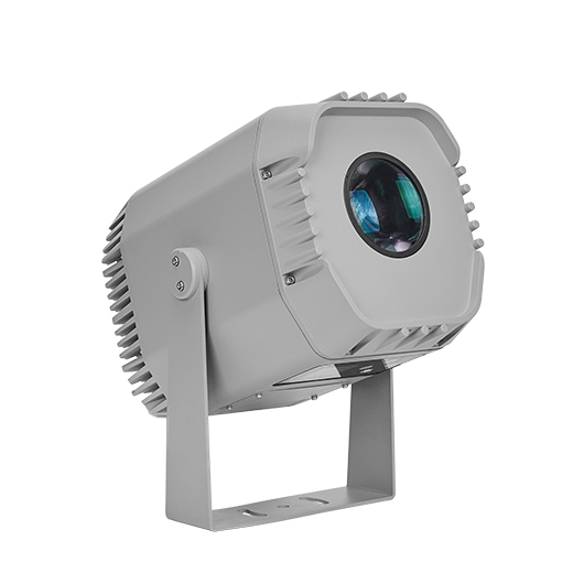 Zoom IP Waterproof 100w/150w 6pcs Picture Rotating Pattern Projector Light