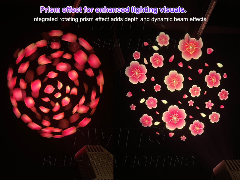 600W 700W Zoom IP Gobo Projector Light CMYK