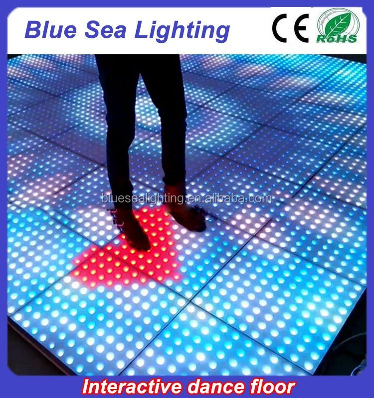 L-98 Disco Dj Led Stage Lights Panel Mat Interactive Video Night Club Led Dance Floor