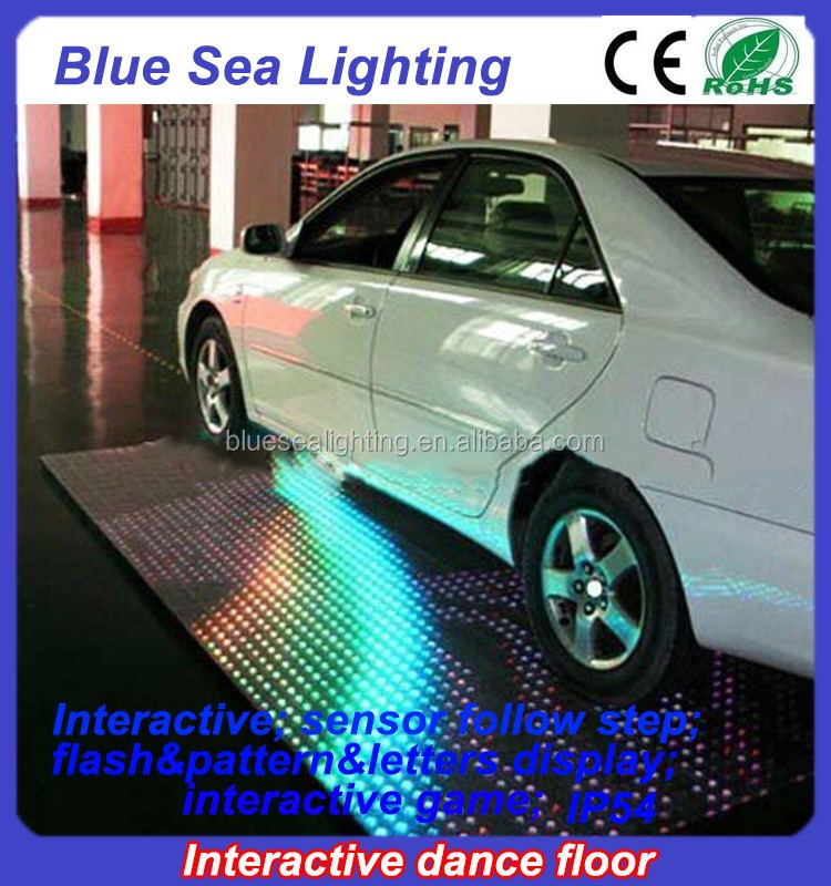 L-98 Disco Dj Led Stage Lights Panel Mat Interactive Video Night Club Led Dance Floor