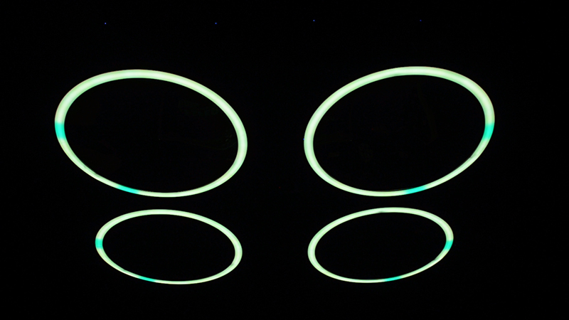 9m Kinetic LED Ring for Hotel Applications