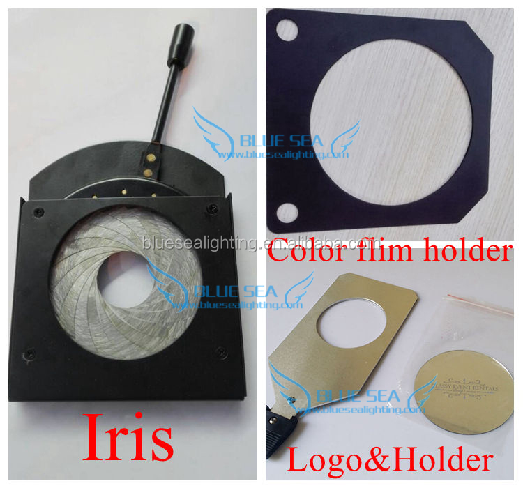2025 S-22 180W LED Spotlight with Adjustable Iris - CE, ROHS, FCC Certified