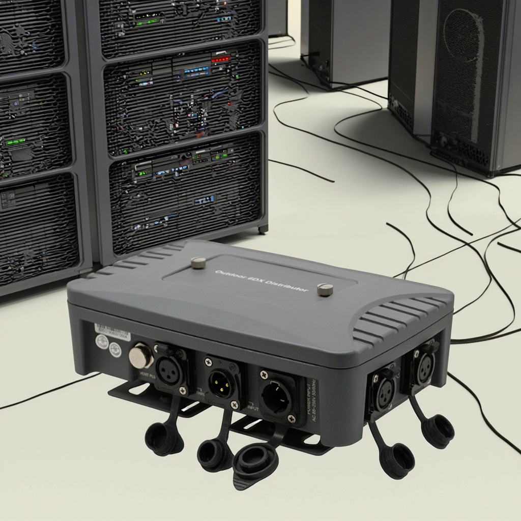 Waterproof 6 Channels DMX Splitter