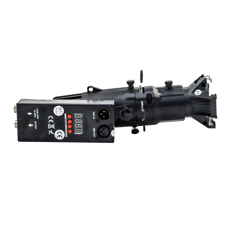 20W Mini LED Spot Profile Light Remote DMX ETC Leko Museum Studio Remote-controlled Studio Spotlight