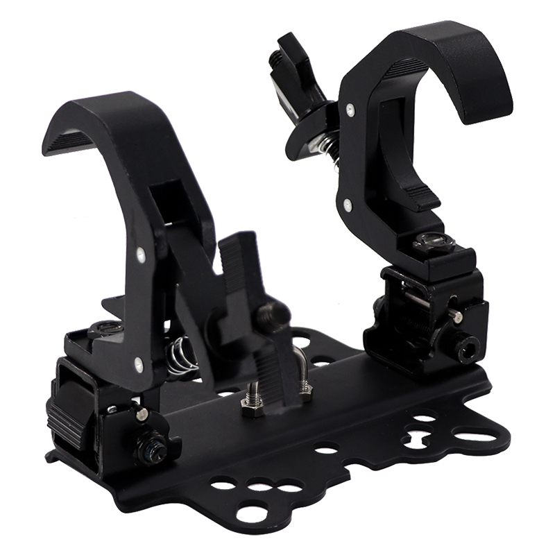 Essential Stage Lighting Clamps Foldable 40-70MM LED Spotlights IP65 Rating for Theme Parks