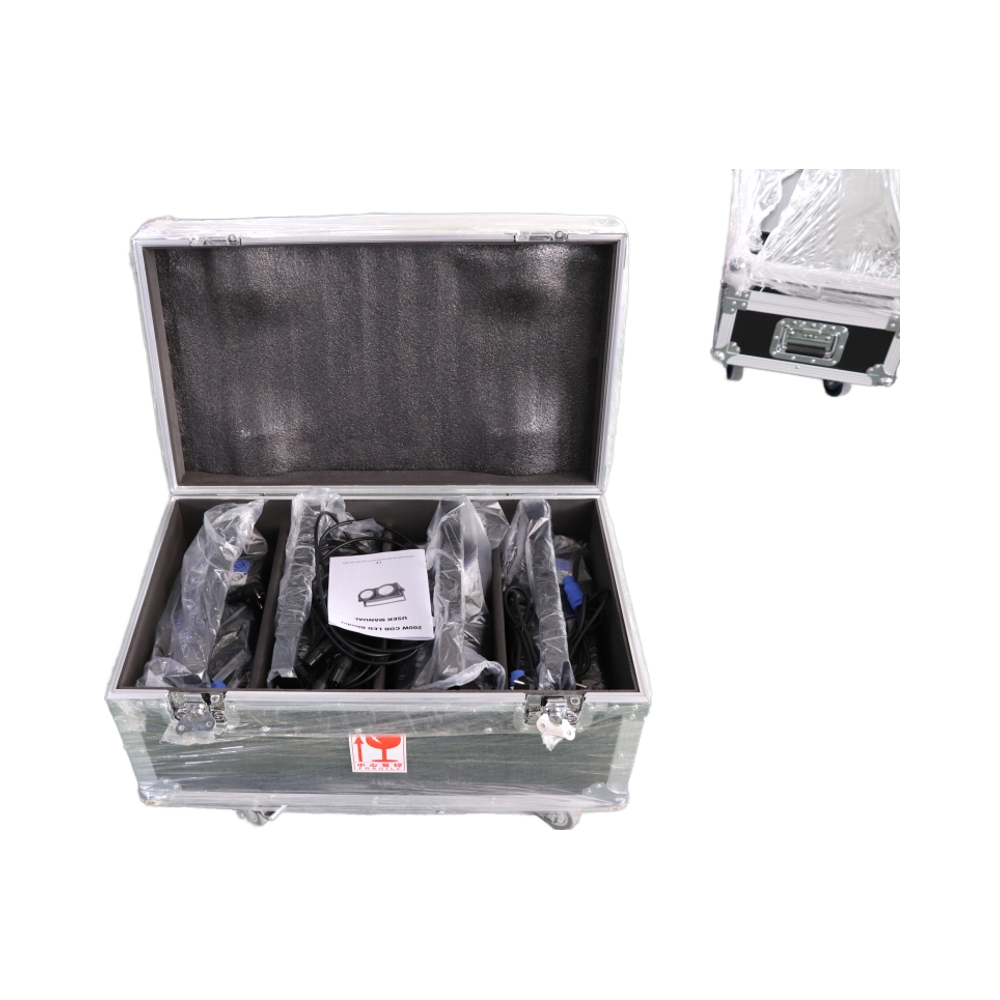 Bar Disco Dj Strobe 2 Eyes 2x100w Rgbw 4in1 Blinder Led Audience Light