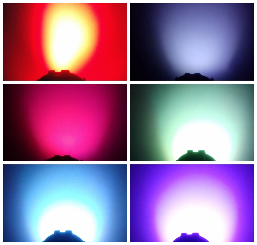 18Pcs 18W RGBWA UV 6-in-1 Zoom LED Par Light for Stage