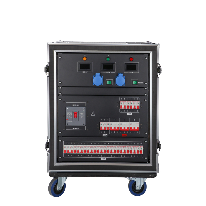 Custom 4CH Power Distributor with 19 Pin Socapex - Mixed Voltage Output 110V and 220V 6CH Edsionn