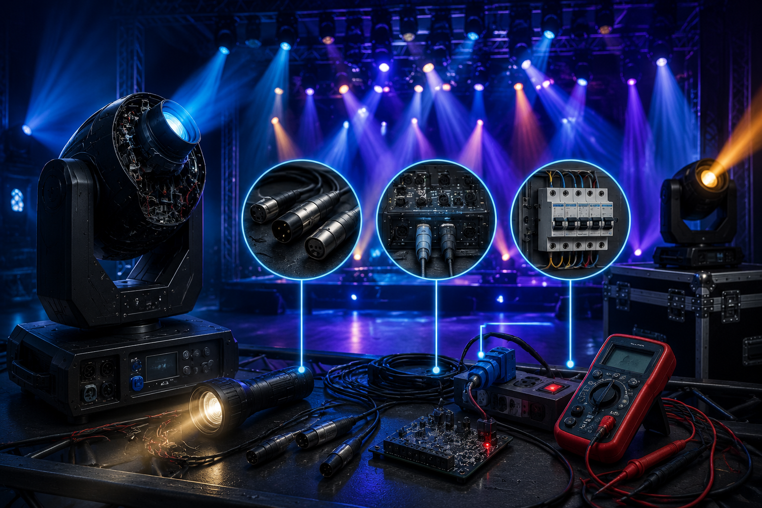 Troubleshooting 101: Fix Common Stage Lighting Issues in Minutes