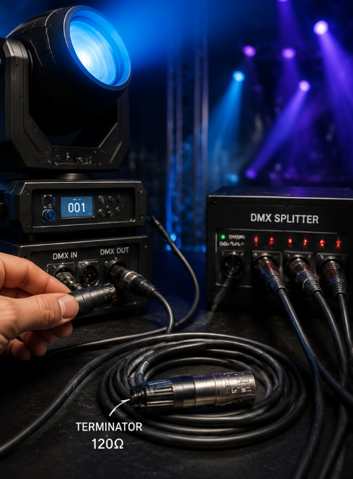 stage lighting troubleshooting