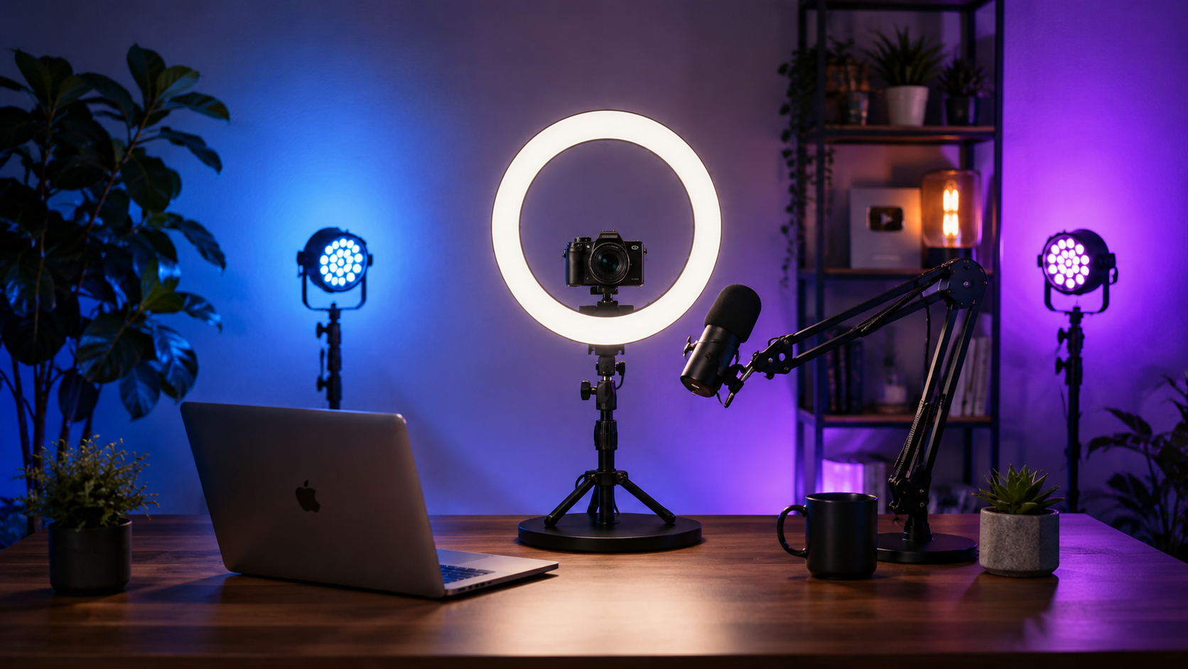 Live Streaming Studio Setup: Creating Professional Backgrounds with LED