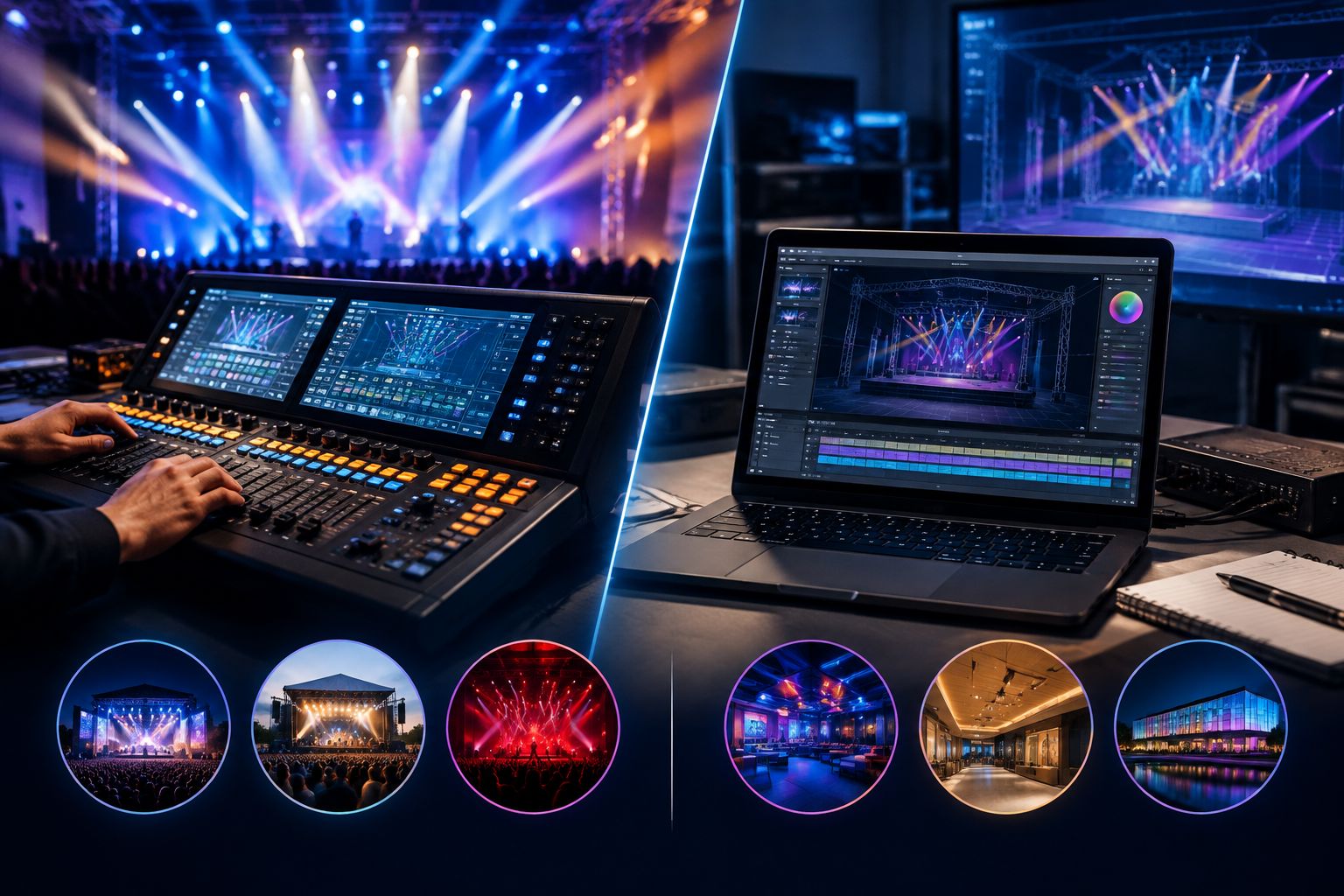 Choosing the Right Stage Lighting Console vs. Control Software