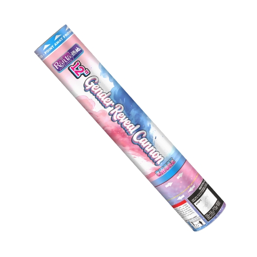 12 inch gender reveal Cannon RT1004 smoke confetti cannon from Ranta Fireworks