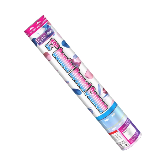 Sweet Heart 12 inch Gender Reveal Cannon RT1005 Confetti Cannon from Ranta Fireworks