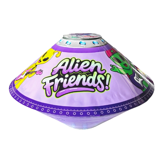 UFO Shape 200 gram fountains fireworks My Alien Friends RT4009
