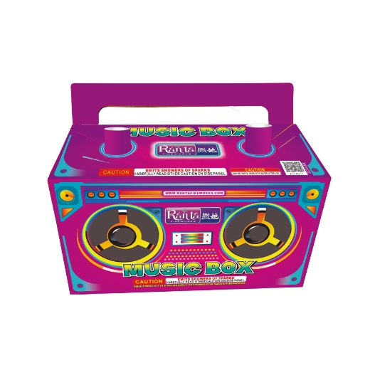 Classical Audio 200 gram fountains fireworks Music Box RT4011