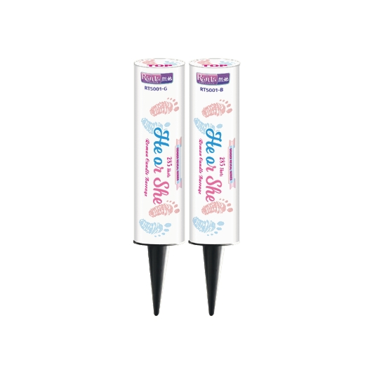 Pink roman candle fireworks He or She（pink） RT5001-G