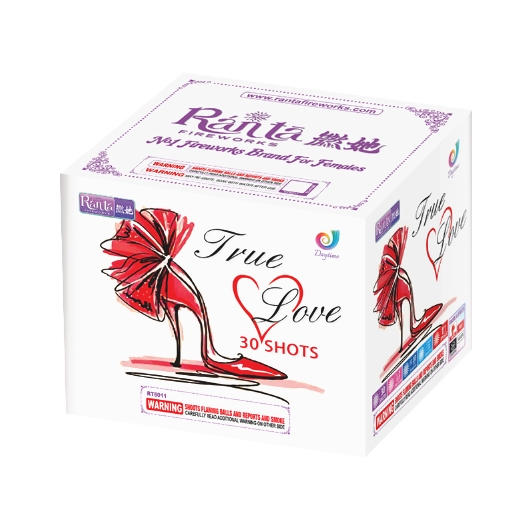30 shots 500 gram cakes smoke firewoks  True Love RT6011 from Ranta