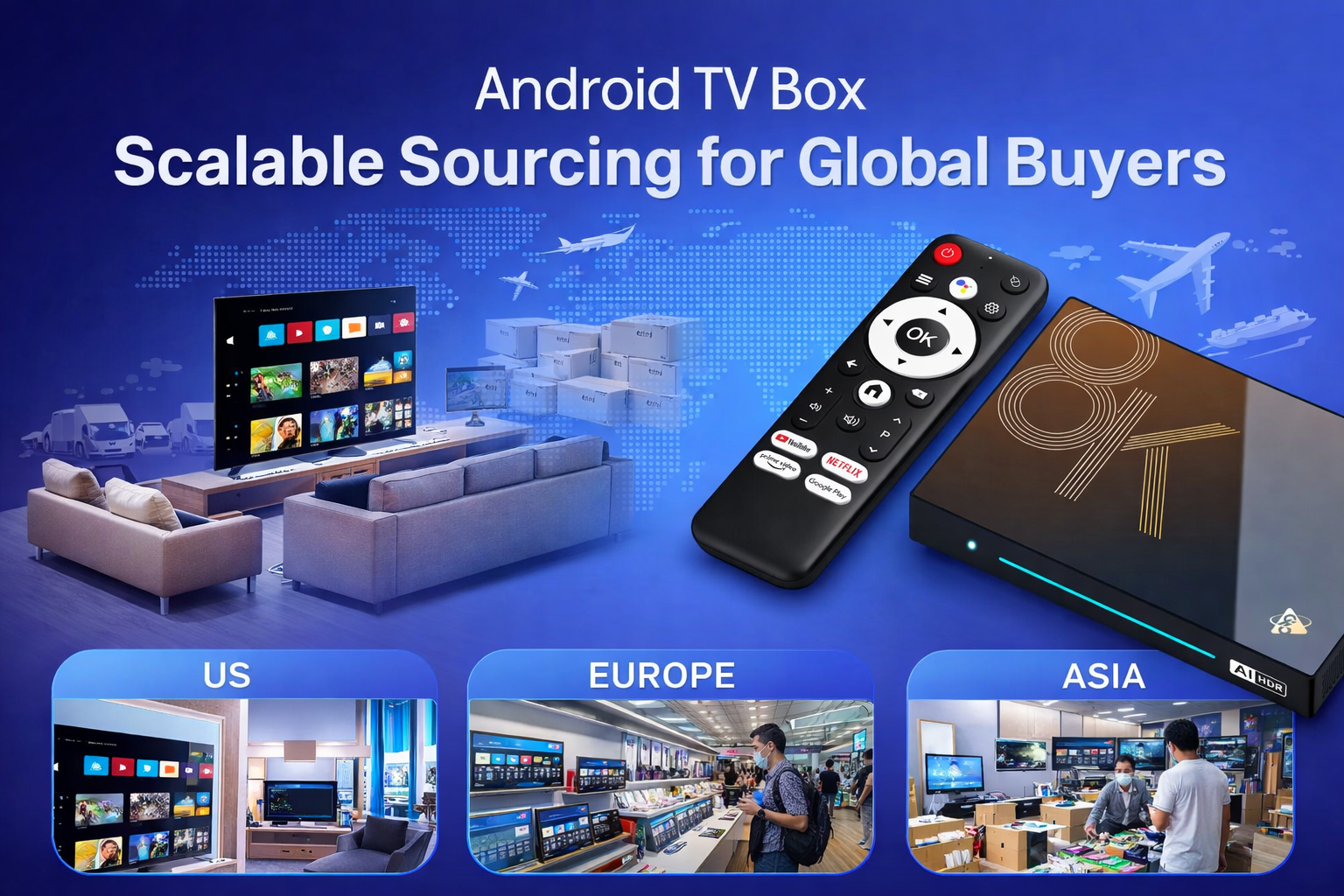 Android TV Box efficient supply chain for B2B buyers