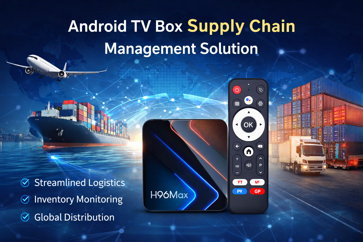 Android TV box supply chain management solution
