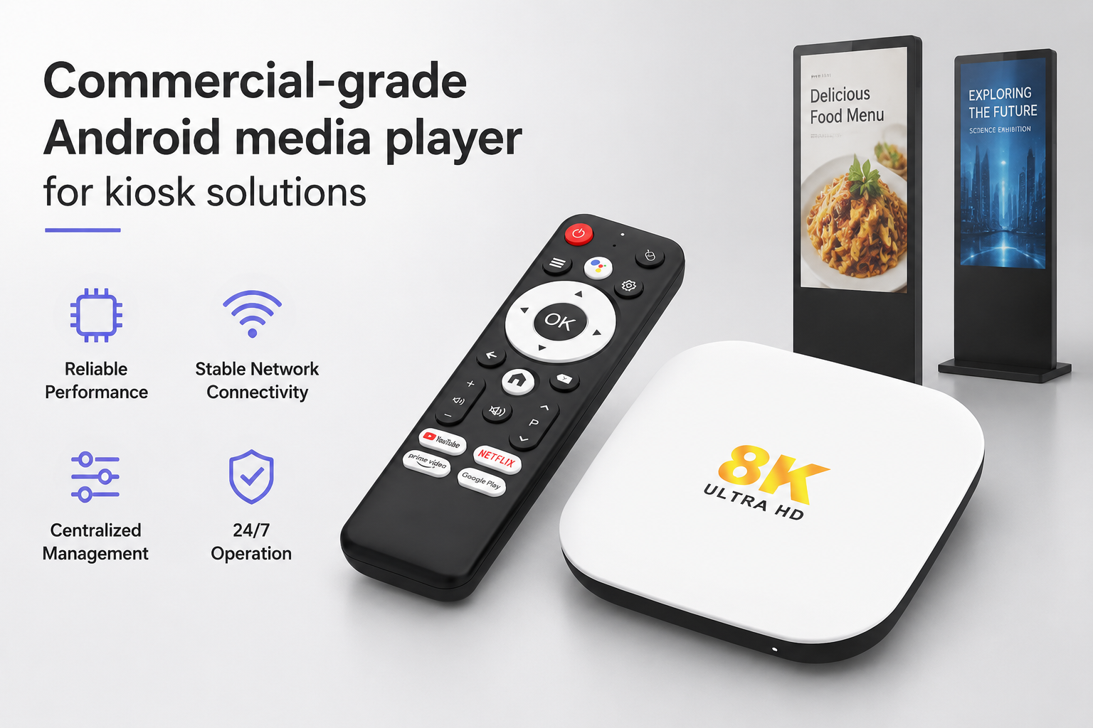 Industrial-Grade Android Media Players Built for Large-Scale Commercial Deployment