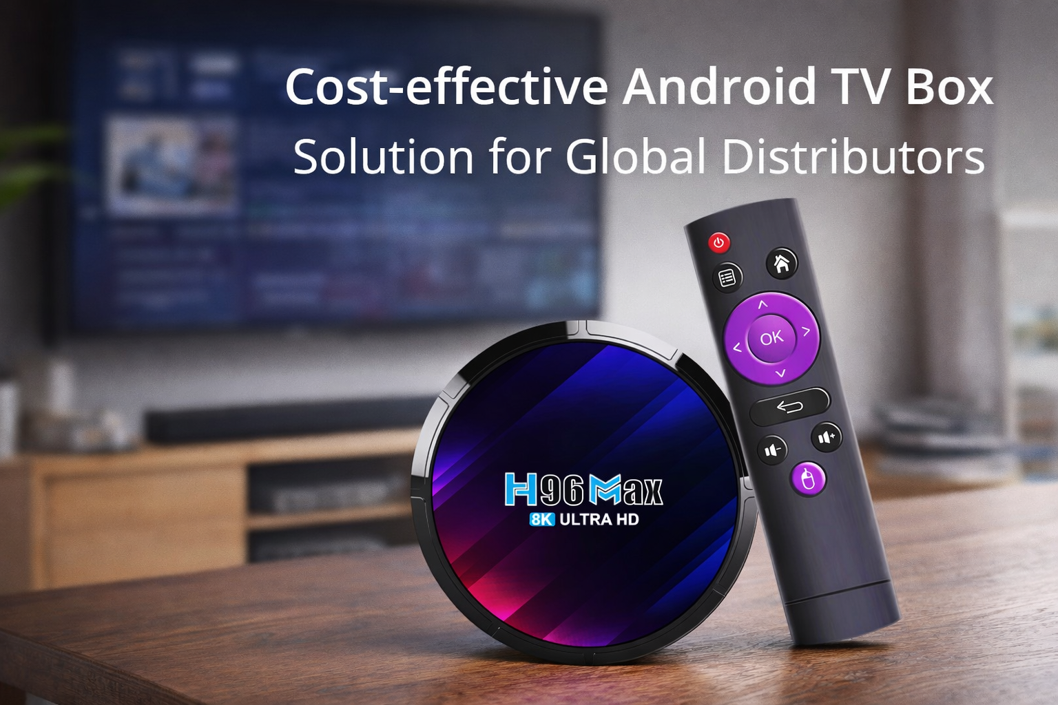 Cost-effective Android TV box solution for global distributors