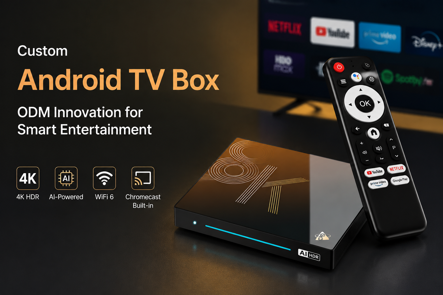 From Concept to Mass Production: Smart TV Box ODM Development Process Explained