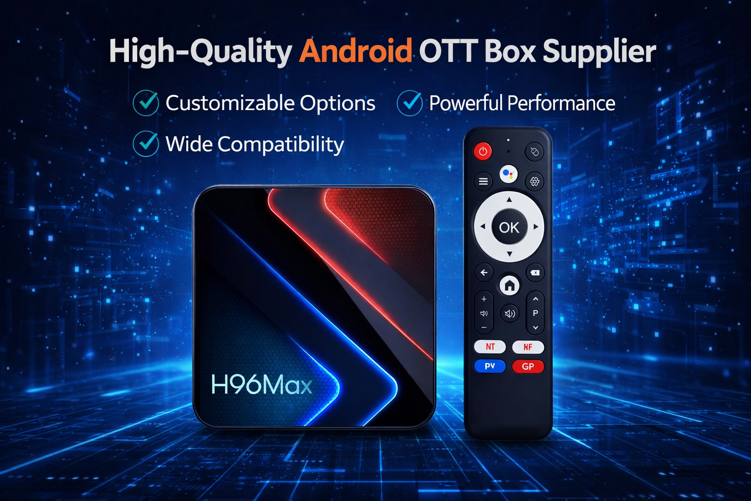 High-quality Android OTT box supplier