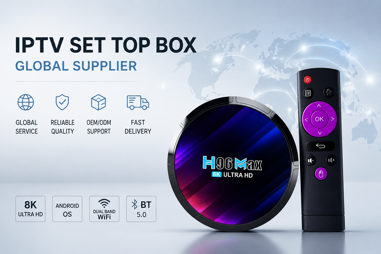 IPTV Set Top Box Global Supplier