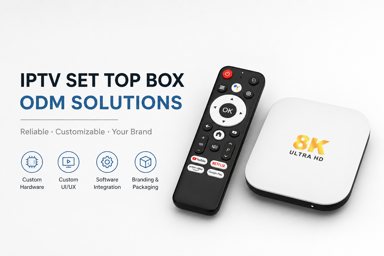  IPTV Set Top Box ODM Solutions